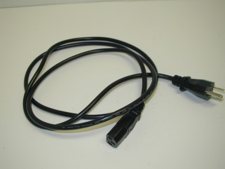 6 Ft Computer Power Cord  (Item #1) $5.99